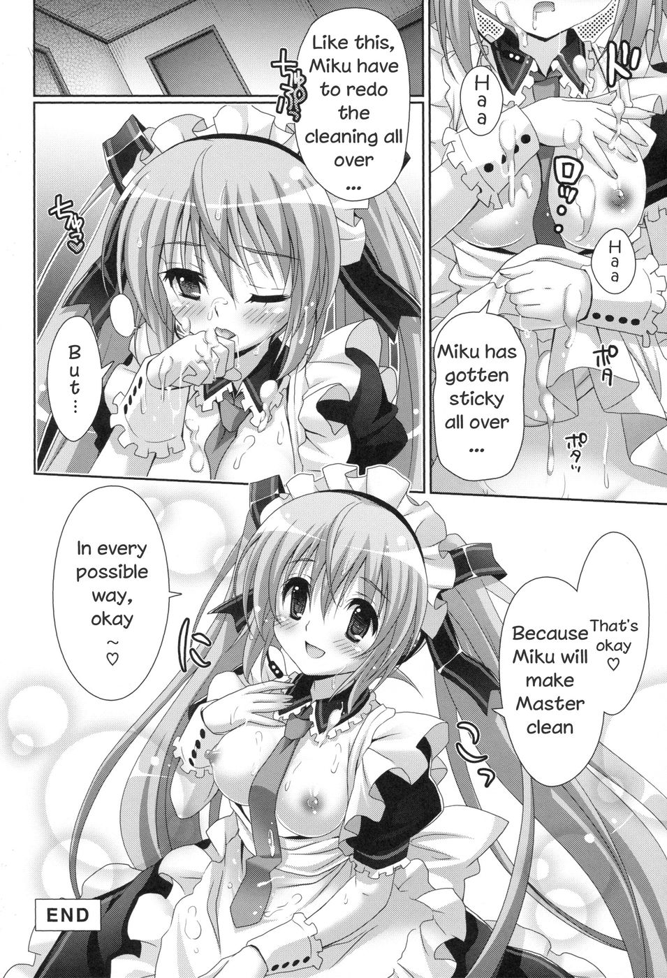 Hentai Manga Comic-The Story of Miku in Her Maid Costume Coming to Clean Me in More Ways Then One-Read-22